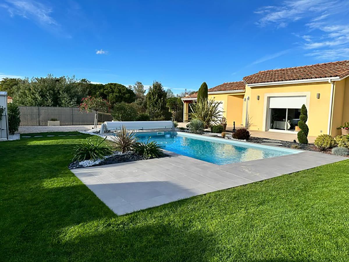 Rénovation complète d'un bassin enterré